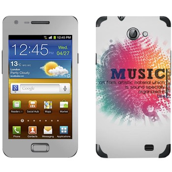   « Music   »   Samsung Galaxy R