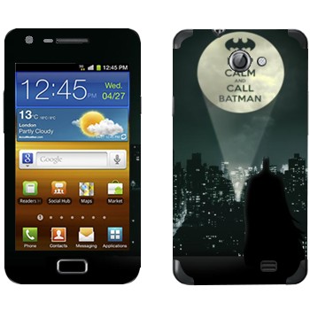   «Keep calm and call Batman»   Samsung Galaxy R