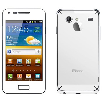   «   iPhone 5»   Samsung Galaxy S Advance