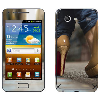   «    »   Samsung Galaxy S Advance
