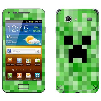   «Creeper face - Minecraft»   Samsung Galaxy S Advance