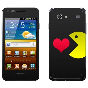   «I love Pacman»   Samsung Galaxy S Advance