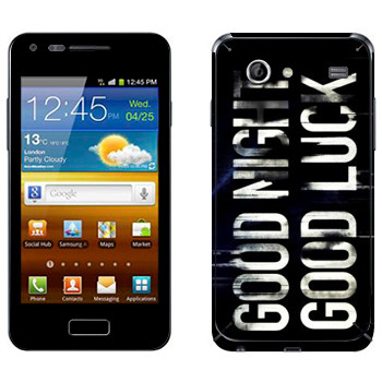   «Dying Light black logo»   Samsung Galaxy S Advance