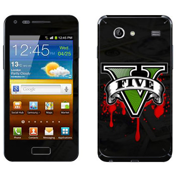   «GTA 5 - logo blood»   Samsung Galaxy S Advance