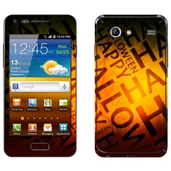   «Happy Hallowenn »   Samsung Galaxy S Advance