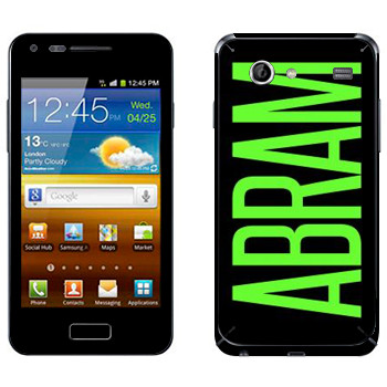   «Abram»   Samsung Galaxy S Advance