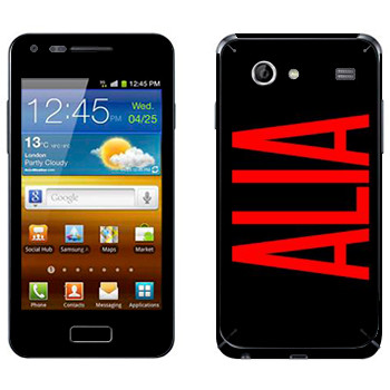   «Alia»   Samsung Galaxy S Advance