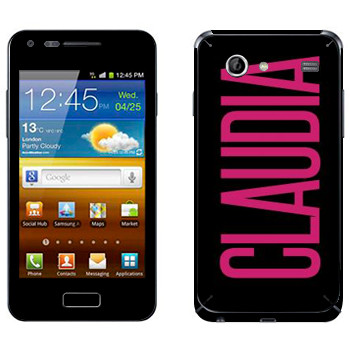   «Claudia»   Samsung Galaxy S Advance