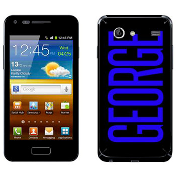   «George»   Samsung Galaxy S Advance