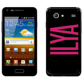   «Ilya»   Samsung Galaxy S Advance