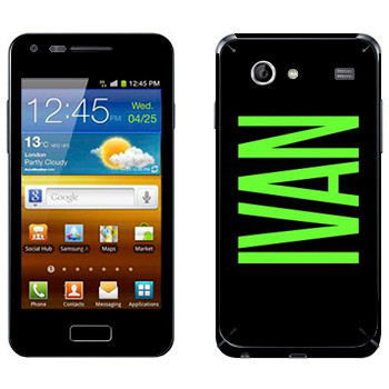   «Ivan»   Samsung Galaxy S Advance