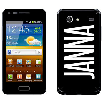   «Janna»   Samsung Galaxy S Advance