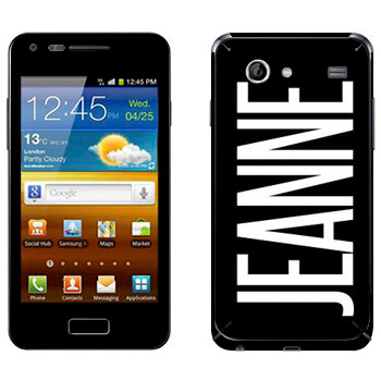   «Jeanne»   Samsung Galaxy S Advance