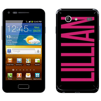   «Lillian»   Samsung Galaxy S Advance