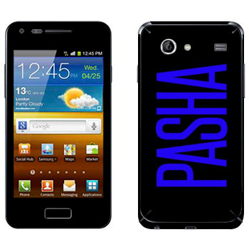   «Pasha»   Samsung Galaxy S Advance