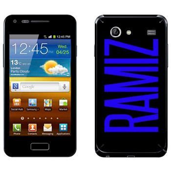   «Ramiz»   Samsung Galaxy S Advance