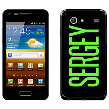   «Sergey»   Samsung Galaxy S Advance