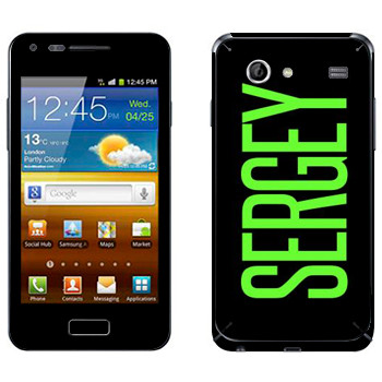   «Sergey»   Samsung Galaxy S Advance