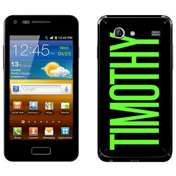   «Timothy»   Samsung Galaxy S Advance