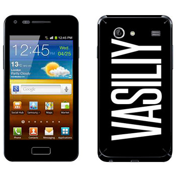   «Vasiliy»   Samsung Galaxy S Advance