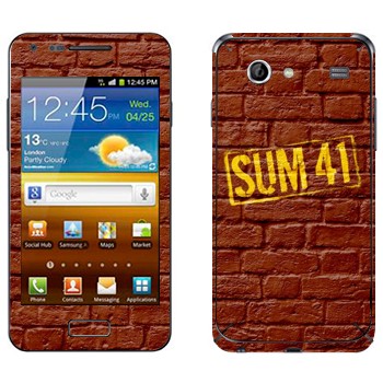   «- Sum 41»   Samsung Galaxy S Advance