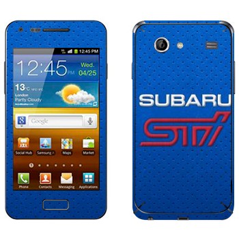   « Subaru STI»   Samsung Galaxy S Advance