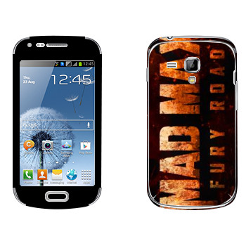   «Mad Max: Fury Road logo»   Samsung Galaxy S Duos