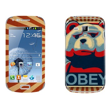   «  - OBEY»   Samsung Galaxy S Duos