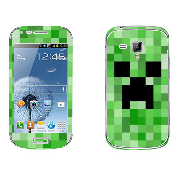   «Creeper face - Minecraft»   Samsung Galaxy S Duos