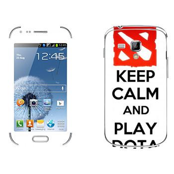   «Keep calm and Play DOTA»   Samsung Galaxy S Duos