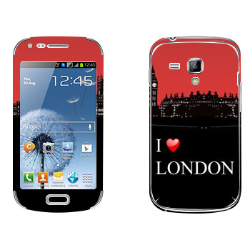   «I love London»   Samsung Galaxy S Duos