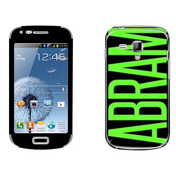   «Abram»   Samsung Galaxy S Duos