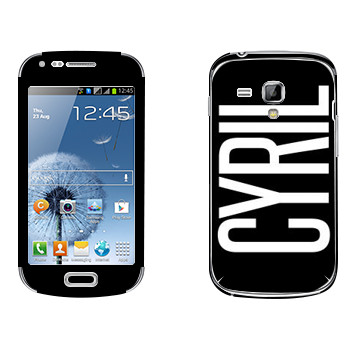   «Cyril»   Samsung Galaxy S Duos
