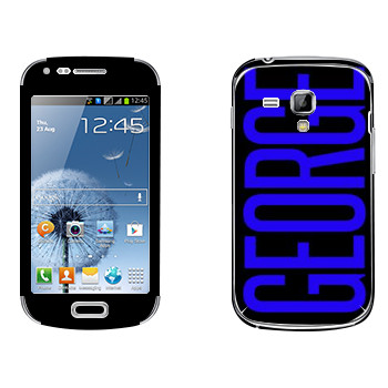   «George»   Samsung Galaxy S Duos