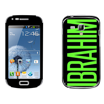   «Ibrahim»   Samsung Galaxy S Duos