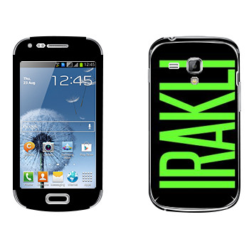   «Irakli»   Samsung Galaxy S Duos