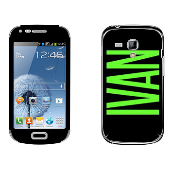   «Ivan»   Samsung Galaxy S Duos