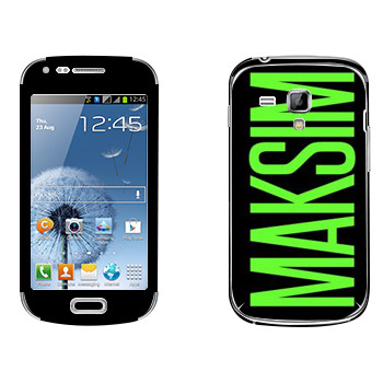   «Maksim»   Samsung Galaxy S Duos