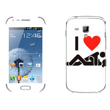  « I love sex»   Samsung Galaxy S Duos