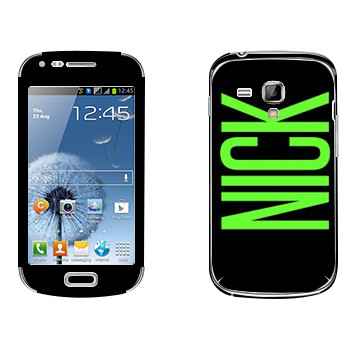   «Nick»   Samsung Galaxy S Duos