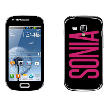   «Sonia»   Samsung Galaxy S Duos