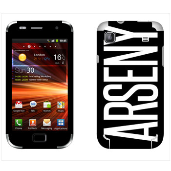   «Arseny»   Samsung Galaxy S Plus