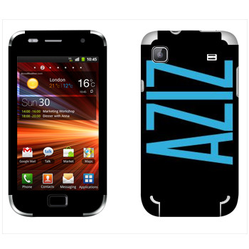   «Aziz»   Samsung Galaxy S Plus