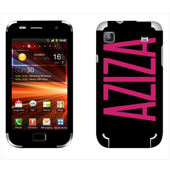   «Aziza»   Samsung Galaxy S Plus