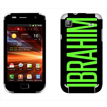   «Ibrahim»   Samsung Galaxy S Plus
