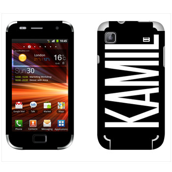   «Kamil»   Samsung Galaxy S Plus