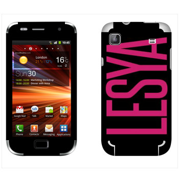   «Lesya»   Samsung Galaxy S Plus