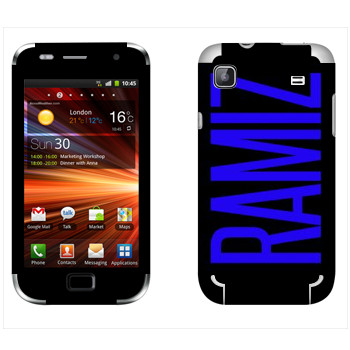   «Ramiz»   Samsung Galaxy S Plus