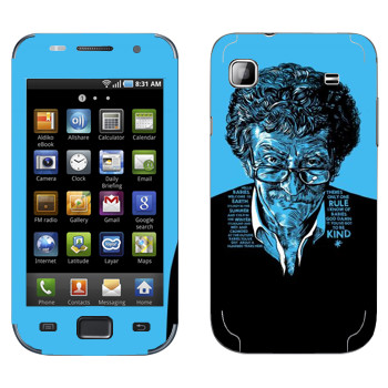   «Kurt Vonnegut : Got to be kind»   Samsung Galaxy S scLCD