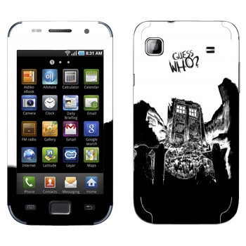   «Police box - Doctor Who»   Samsung Galaxy S scLCD